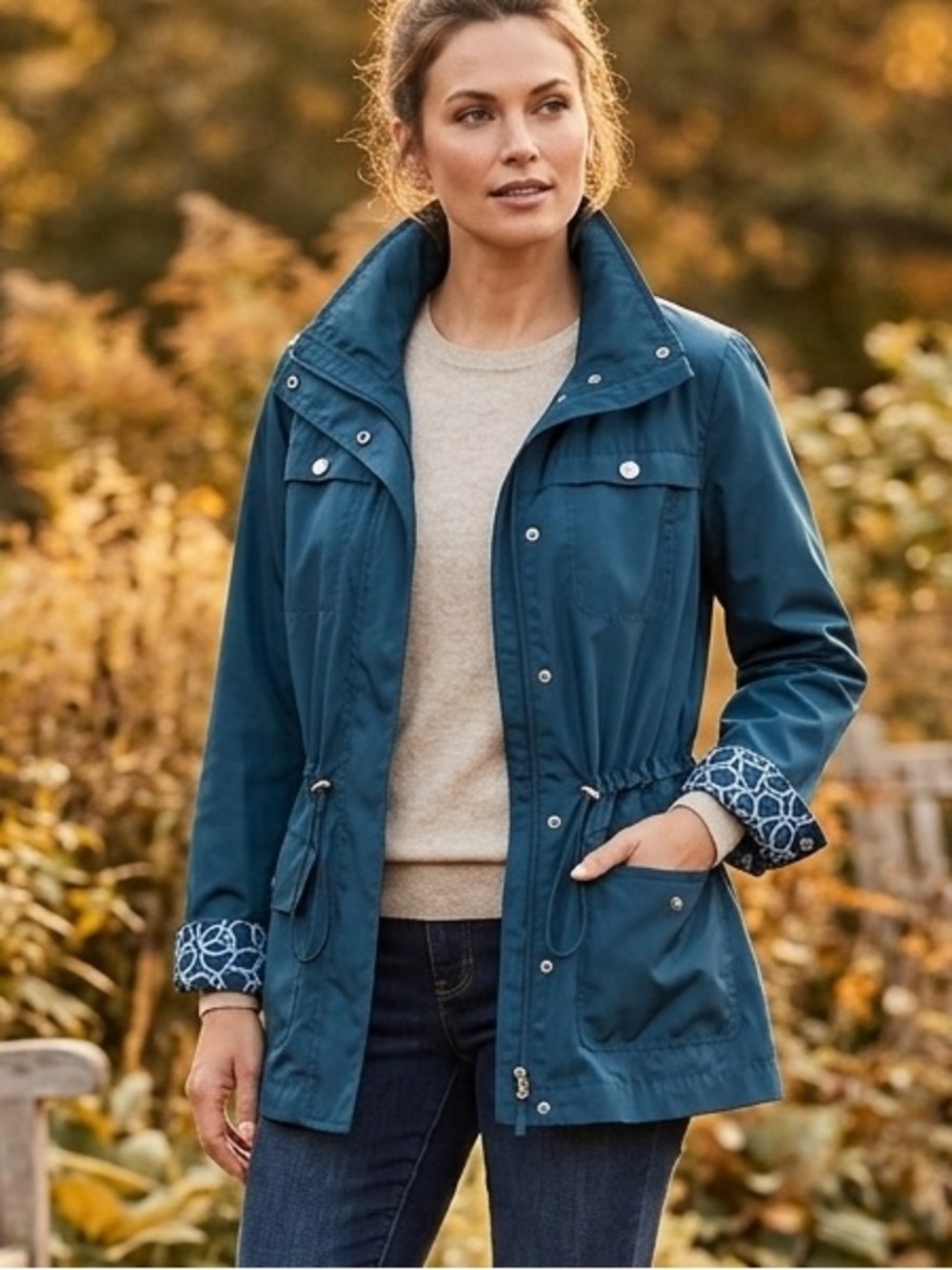 Coldwater Creek Anorak Utility Jacket